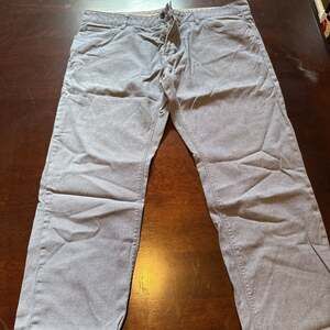 NWT Hugo Boss Banks Slim Fit Stretch Chino Pants Gray 40 x 34